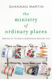 The Ministry of Ordinary Places: Waking Up to God's Goodness Around You by Shannan Martin Paperback Book