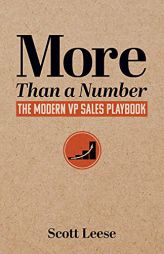 More Than a Number: The Modern VP Sales Playbook by Scott Leese Paperback Book