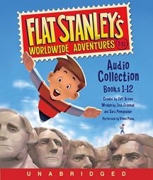 Flat Stanley's Worldwide Adventures Audio Collection: Books 1-12 (Flat Stanley's Adventures) by Jeff Brown Paperback Book