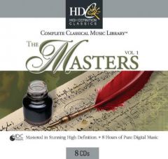 The Masters Vol. 1: Complete Classical Music Library with Other by Topics Entertainment Paperback Book