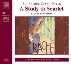 A Study in Scarlet by Arthur Conan Doyle Paperback Book