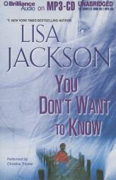 You Don't Want to Know by Lisa Jackson Paperback Book