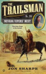 The Trailsman #386: Nevada Vipers' Nest by Jon Sharpe Paperback Book