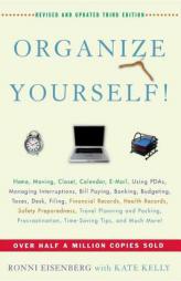 Organize Yourself by Ronni Eisenberg Paperback Book