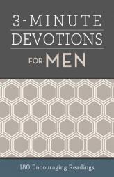 3-Minute Devotions for Men: 180 Encouraging Readings by Compiled by Barbour Staff Paperback Book