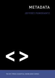 Metadata by Jeffrey Pomerantz Paperback Book