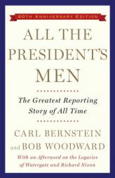 All the President's Men by Bob Woodward Paperback Book