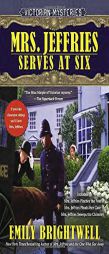 Mrs. Jeffries Serves at Six (A Victorian Mystery) by Emily Brightwell Paperback Book