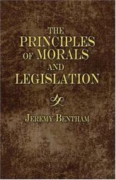 An Introduction to the Principles of Morals and Legislation by Jeremy Bentham Paperback Book
