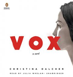Vox by Christina Dalcher Paperback Book
