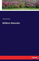 William Nylander by Anonymous Paperback Book