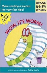 Wow, It's Worm!:  Just Right, Worm Watches, Worm Is Hot, and Worm Builds  (Brand New Readers Boxed Set) by Kathy Caple Paperback Book