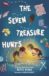 The Seven Treasure Hunts by Betsy Cromer Byars Paperback Book