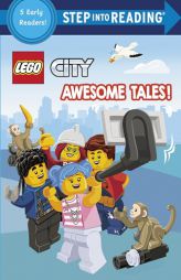 Awesome Tales! (LEGO City) (Step into Reading) by Random House Paperback Book
