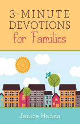 3-Minute Devotions for Families (Know Your Bible for Kids) by Janice Thompson Paperback Book