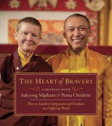 The Heart of Bravery: A Retreat with Sakyong Mipham and Pema Chodron by Pema Chodron Paperback Book