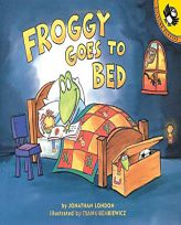 Froggy Goes to Bed by Jonathan London Paperback Book