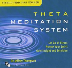 Theta Meditation System by Jeffrey Thompson Paperback Book