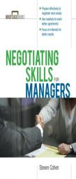 Negotiating Skills for Managers by Steven Cohen Paperback Book