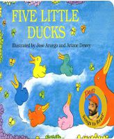 Five Little Ducks by Raffi Paperback Book