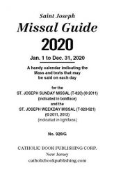 St. Joseph Annual Missal Guide (2020) by Catholic Book Publishing Paperback Book