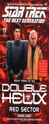 Red Sector (Star Trek The Next Generation: Double Helix, Book 3) by Diane Carey Paperback Book