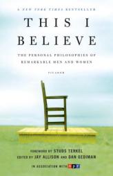This I Believe by Jay Allison Paperback Book