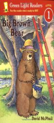 Big Brown Bear (Green Light Readers Level 1) by David M. McPhail Paperback Book