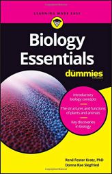 Biology Essentials for Dummies by Rene Fester Kratz Paperback Book