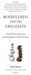 Mindfulness Is Better Than Chocolate: A Practical Guide to Enhanced Focus and Lasting Happiness in a World of Distractions by David Michie Paperback Book