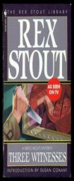 Three Witnesses by Rex Stout Paperback Book