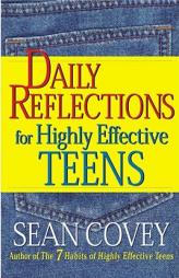 Daily Reflections For Highly Effective Teens by Sean Covey Paperback Book