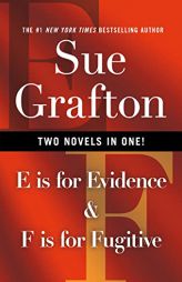E Is for Evidence & F Is for Fugitive (Kinsey Millhone Alphabet Mysteries) by Sue Grafton Paperback Book