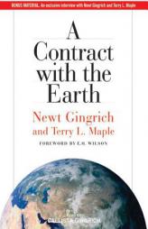 A Contract with the Earth by Newt Gingrich Paperback Book