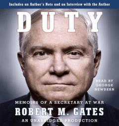 Duty: Memoirs of a Secretary at War by Robert M. Gates Paperback Book
