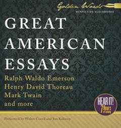 Great American Essays by Ralph Waldo Emerson Paperback Book