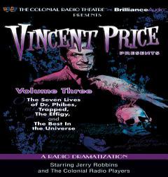 Vincent Price Presents - Volume Three: A Radio Dramatization by Jerry Robbins Paperback Book