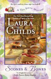 Scones & Bones (A Tea Shop Mystery) by Laura Childs Paperback Book