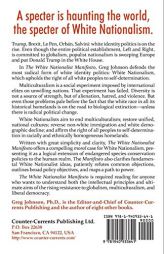 The White Nationalist Manifesto by Greg Johnson Paperback Book