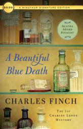 A Beautiful Blue Death (Charles Lenox Mysteries) by Charles Finch Paperback Book