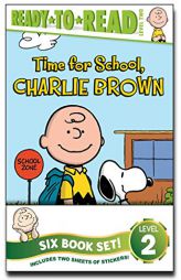 Peanuts Ready-to-Read Value Pack: Time for School, Charlie Brown; Make a Trade, Charlie Brown!; Lucy Knows Best; Linus Gets Glasses; Snoopy and Woodst by Charles M. Schulz Paperback Book