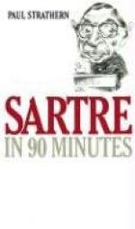 Sartre in 90 Minutes by Paul Strathern Paperback Book