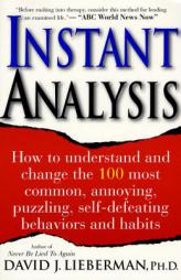 Instant Analysis by David J. Lieberman Paperback Book