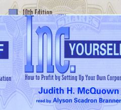 Inc. Yourself (Inc. Yourself: How to Profit by Setting Up Your Own Corporation) by Judith H. McQuown Paperback Book