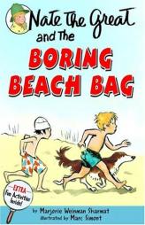 Nate The Great And The Boring Beach Bag (Nate The Great, paper) by Marjorie Weinman Sharmat Paperback Book