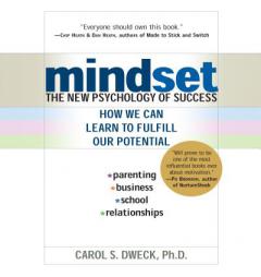 Mindset: The New Psychology of Success by Carol Dweck Paperback Book