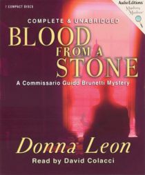 Blood from a Stone: A Commissario Guido Brunetti Mystery by Donna Leon Paperback Book