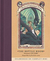 A Series of Unfortunate Events #2: The Reptile Room CD by Lemony Snicket Paperback Book
