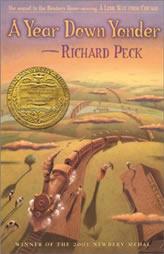 A Year Down Yonder by Richard Peck Paperback Book