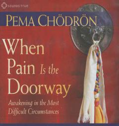 When Pain is the Doorway: Awakening in the Most Difficult Circumstances by Pema Chodron Paperback Book